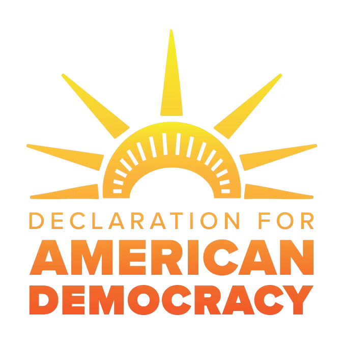 Declaration for American Democracy Coalition logo